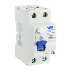 NEO - Modular devices - Residual Current Circuit Breaker 25A, 30mA, 2-pole type AC RCD/25A/2P