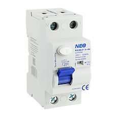 NEO - Modular devices - Residual Current Circuit Breaker 40A, 30mA, 2-pole type AC RCD/40A/2P