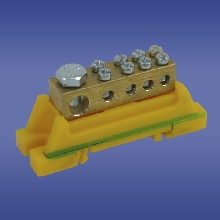 Protective connectors Z – 0001/B yellow and green,elektro-plast