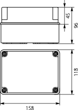 Hermetic casing OH-2B.3