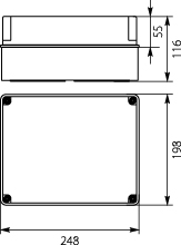 Hermetic casing OH-4B.2