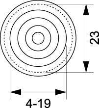 Flexible gland Pe-19