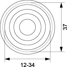 Flexible gland Pe-34