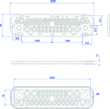 Multigate panel P-MB-51, IP65