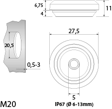Multigate TSS M20 White