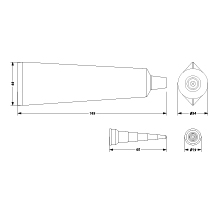Silicone Electro ELESIL 20kV/mm, transparent, 100ml - GELEBOX