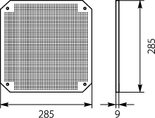 Płyta Montażowa PM-UNI-0