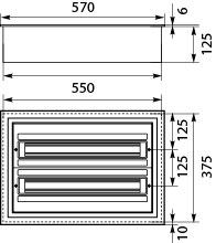 Rozdzielnica Podtynkowa DARP-48 QUITELINE (2x24), drzwi aluminiowe lakierowane, etykiety opisowe, aluminiowa szyna TH (euroszyna), IP54