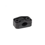 Cable fixing clamps KO27, black