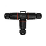 Cable Connector Tee SZPN 293X-3T, 3x1.5, 250V, 16A, IP68