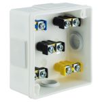 Installation Box VP-01 With terminals, Lid click-clack, IP55
