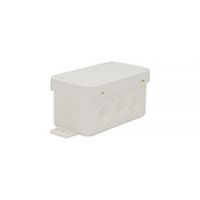  - Installation Box V8, surface, white, without terminals, lid click-clack, 8 rubber glands, IP54