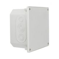  - Hermetic flush-mounted facade box Ppt-EH161, IK07, IP65, plastic cover