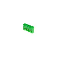 Listwy zaciskowe - N and PE Terminal strip (insulated) - LZG-7P to TH 35 rails, colour: green