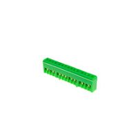 Listwy zaciskowe - N and PE Terminal strip (insulated) - LZG-15P to TH 35 rails, colour: green