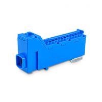 Bloki Rozdzielcze - Threadless terminal block TLC14N 1.5-2.5/25 63A 690V, color: blue