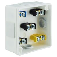 Surface Installation Boxes VP, V - Installation Box VP-01 With terminals, Lid click-clack, IP55