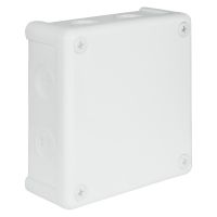 VP, V Boxes - White colour - Installation Box VP-52 Without terminals, 4-screw Lid, IP55