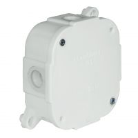 VP, V Boxes - White colour - Installation Box VP-74 Without terminals, 4-screw Lid, IP44