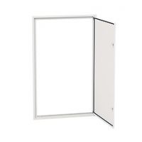  - Lacquered aluminium door with frame DR144 for Flush Distributrion Board DARP-144, color: white